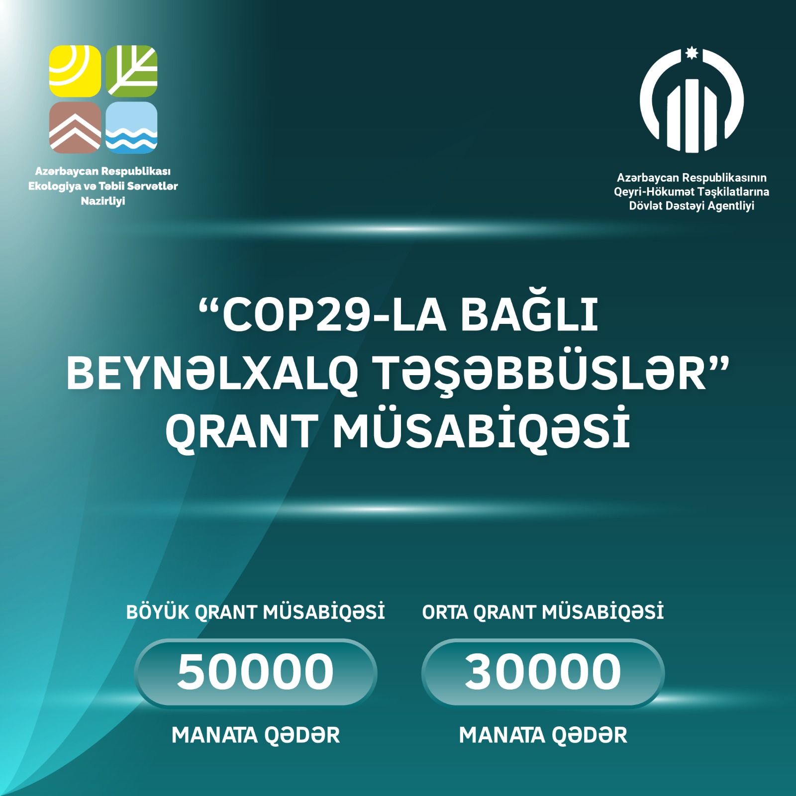 В Азербайджане объявлен грантовый конкурс для НПО в связи с COP29