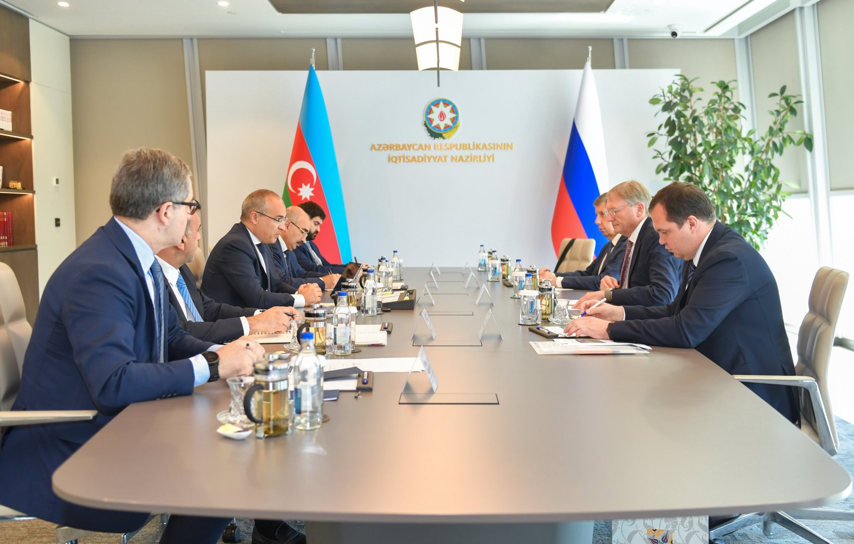 Азербайджан и Россия обсудили вопрос поощрения взаимных инвестиций (ФОТО)