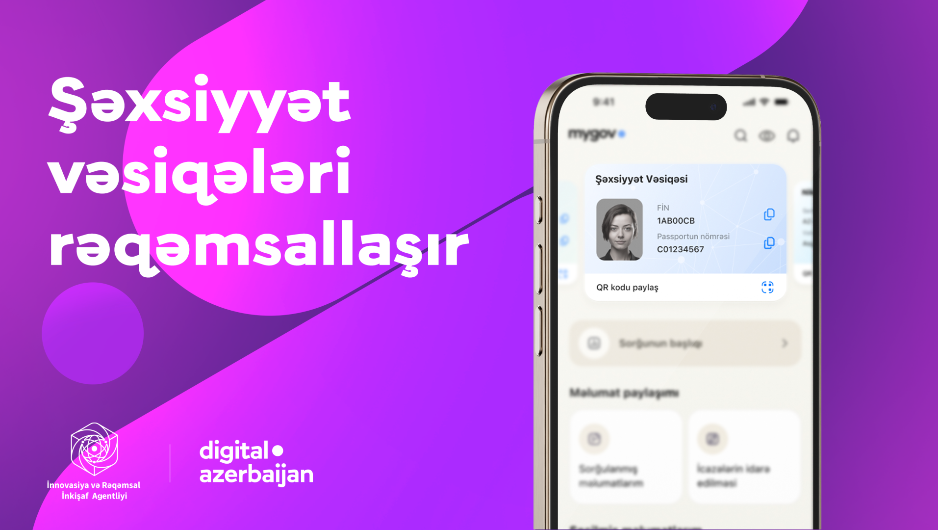 Şəxsiyyət vəsiqəsi ilə bağlı YENİLİK