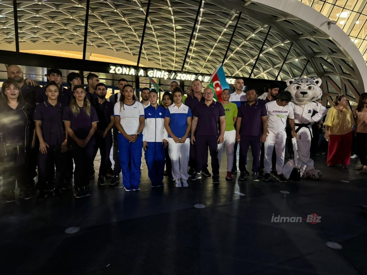 Состоялись проводы группы азербайджанских спортсменов на Олимпиаду в Париже (ФОТО)