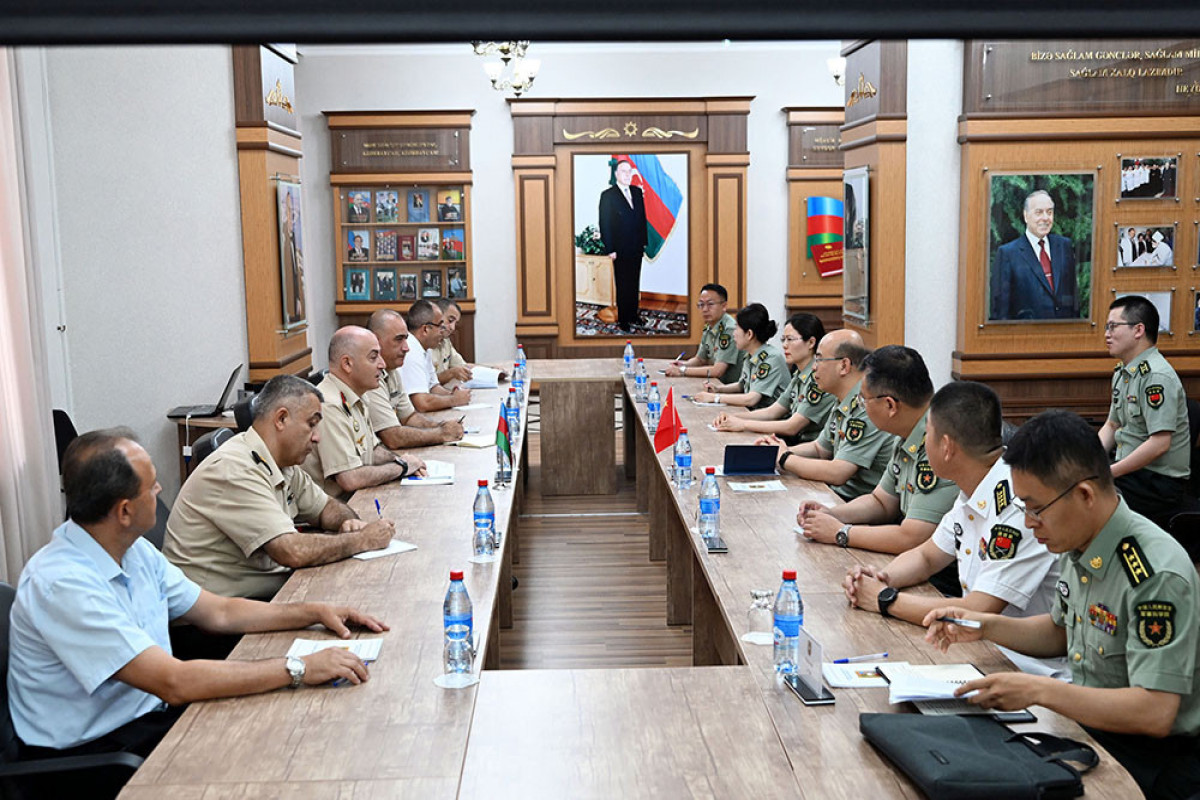 В Баку состоялась встреча экспертов Азербайджана и Китая по военному образованию (ФОТО)