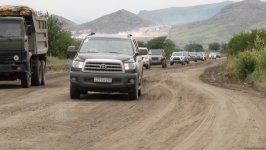 Global travelers of world's four major travel clubs arrive in Azerbaijan's Aghdam (PHOTO/VIDEO)