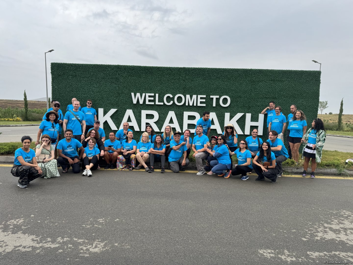 Начался визит в Карабах путешественников из 13 стран мира (ФОТО)