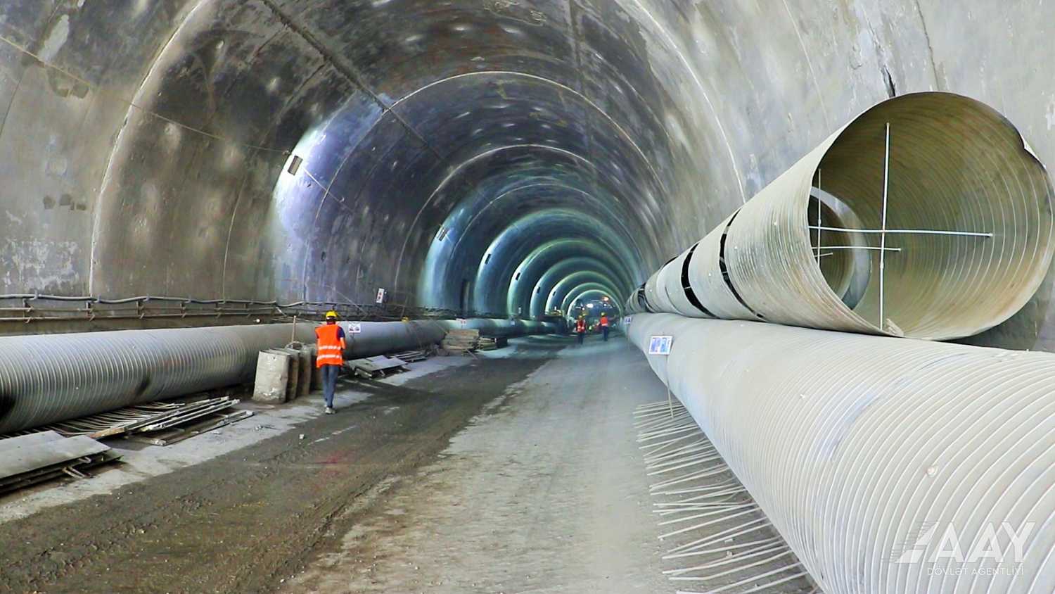 Muğanlı-İsmayıllı-Qəbələ avtomobil yolu yenidən qurulur (FOTO)