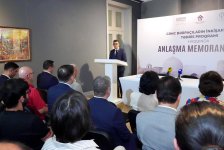 “Gənc bərpaçıların inkişafı üzrə tədris proqramı”na dair Anlaşma Memorandumu imzalanıb (FOTO)