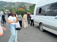 Növbəti köç karvanı Laçın şəhərinə çatıb: 18 ailəyə evlərin açarları təqdim olunub (FOTO) (YENİLƏNİB)