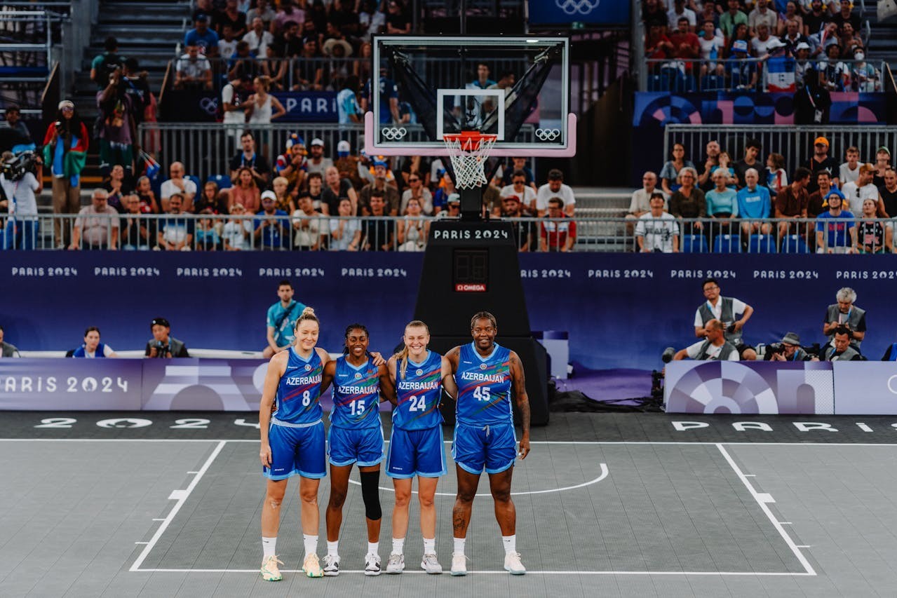 Париж-2024: Сборная Азербайджана по баскетболу победила сборную США (ФОТО)