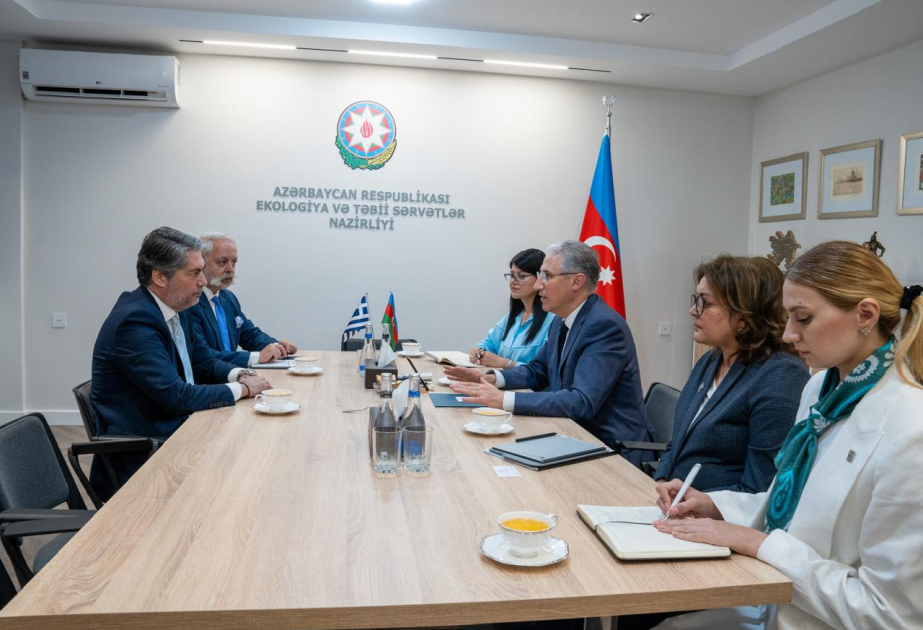 Между Грецией и Азербайджаном обсуждено сотрудничество в области охраны окружающей среды