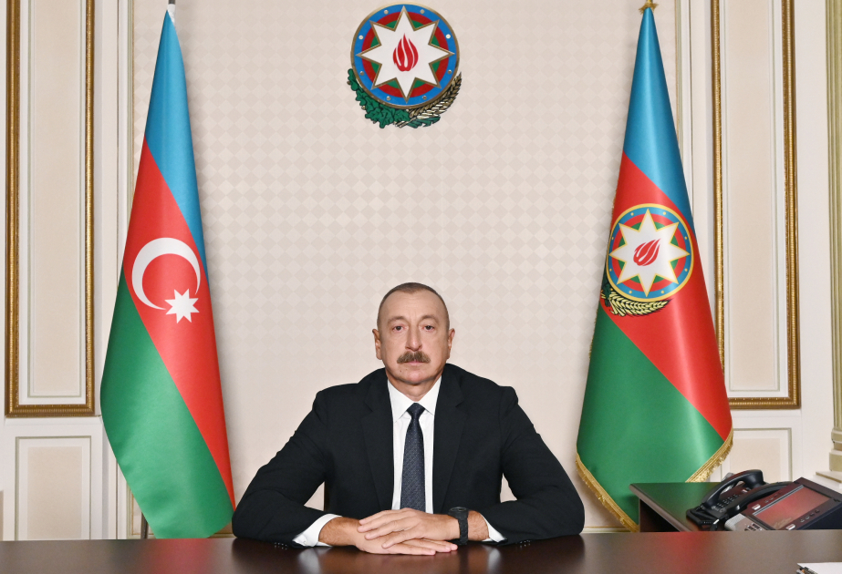 Президент Ильхам Алиев поздравил швейцарскую коллегу с национальным праздником