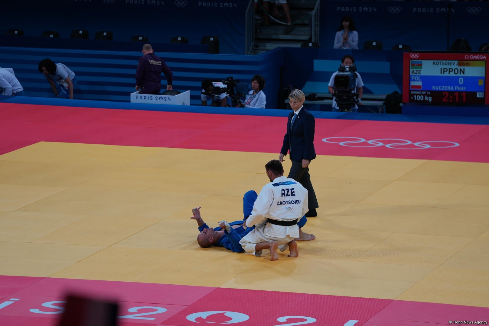 Another Azerbaijani judoka strikes gold at Olympics in Paris (PHOTO/VIDEO)