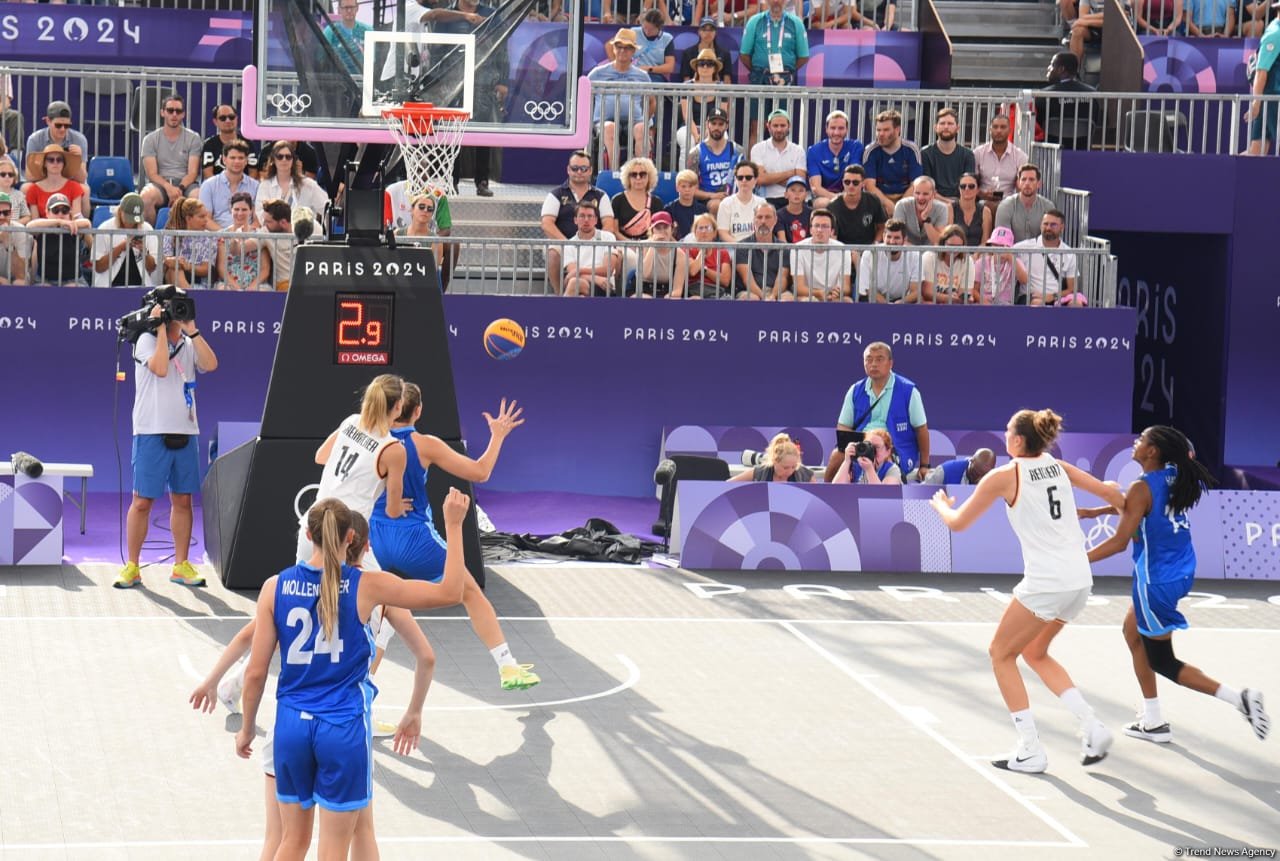 Париж-2024: Женская сборная Азербайджана по баскетболу 3х3 потерпела поражение