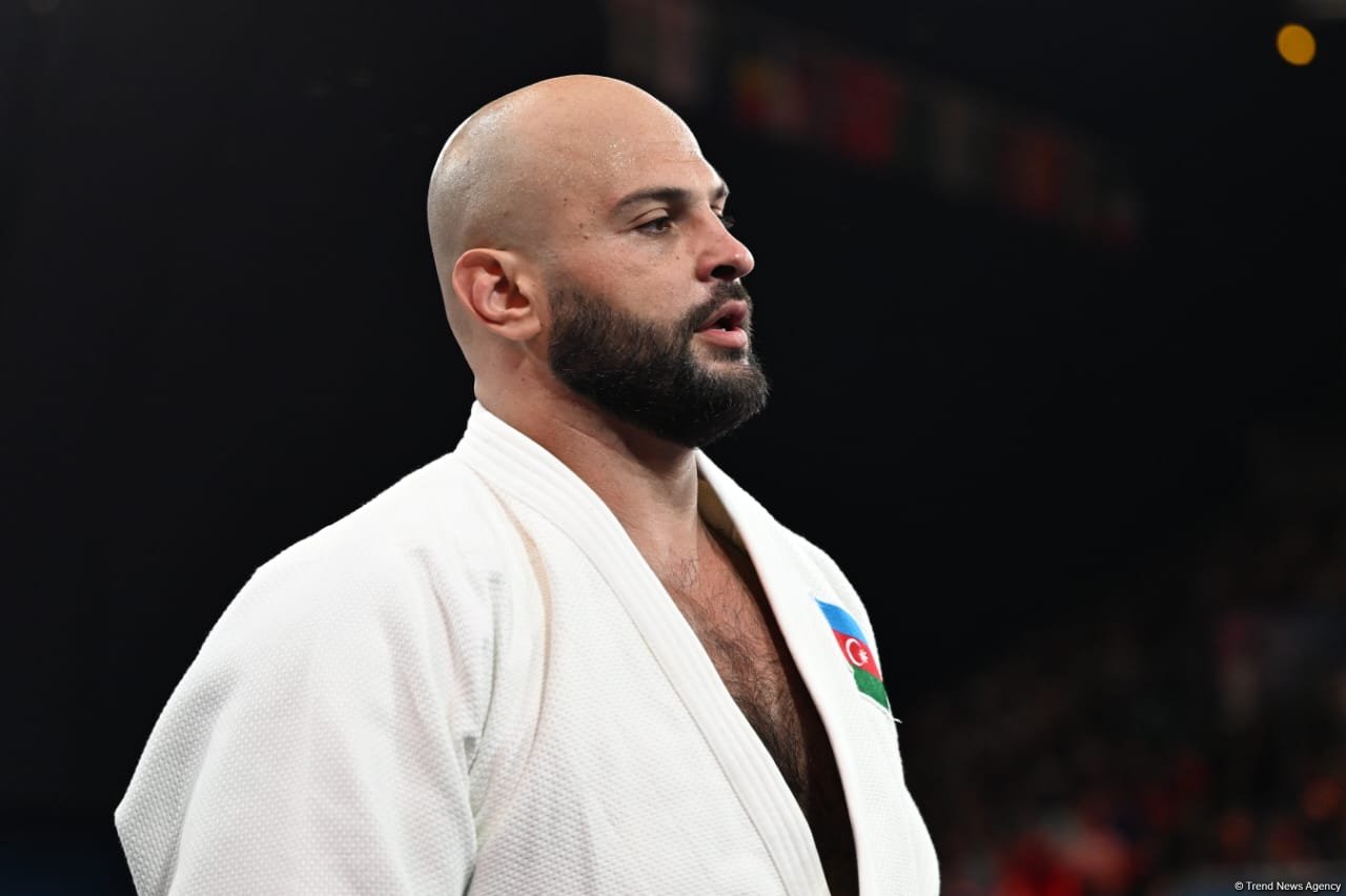 Azerbaijani judoka reaches 1/8 finals at Paris Olympics (PHOTO)