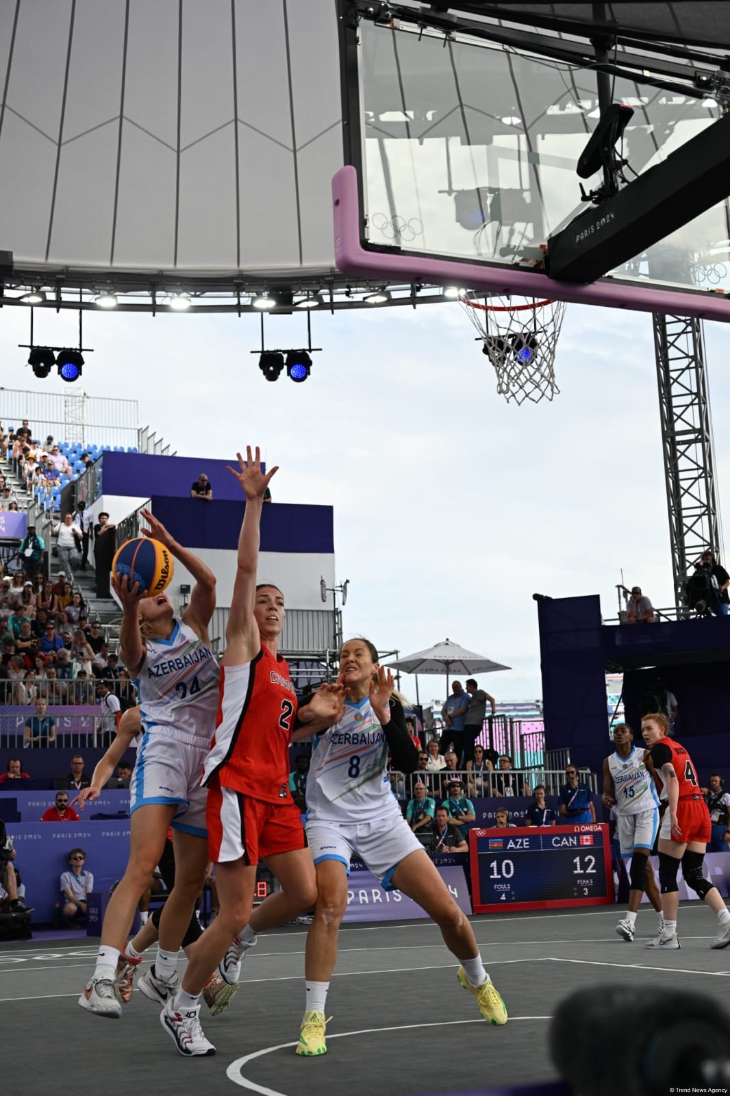 Azərbaycanın qadınlardan ibarət 3x3 basketbol millisi sonuncu oyununu keçirib