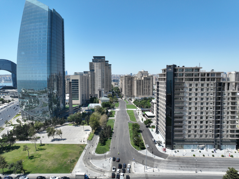 President Ilham Aliyev attends opening of new road at "Javanshir" bridge site (VIDEO/PHOTO)