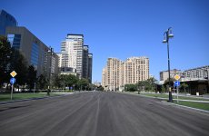 President Ilham Aliyev attends opening of new road at "Javanshir" bridge site (VIDEO/PHOTO)