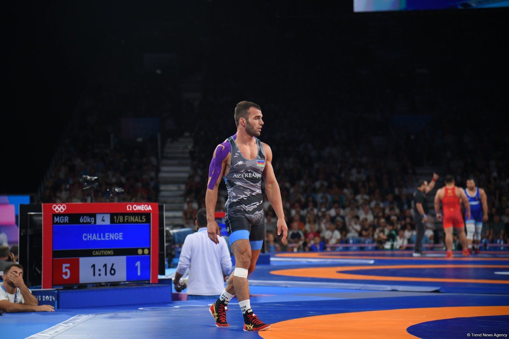 Азербайджанский борец  Мурад Мамедов завершил выступление на Олимпиаде в Париже (ФОТО/ВИДЕО)