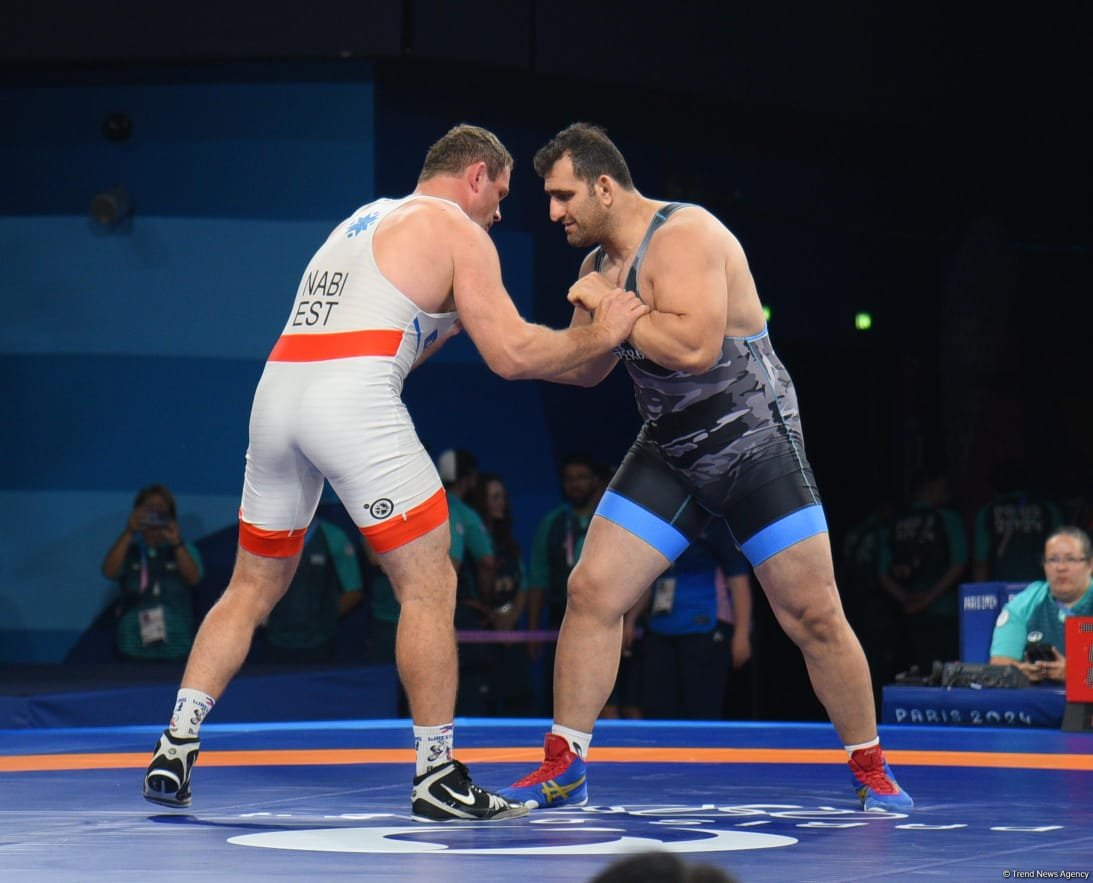 Азербайджанский борец греко-римского стиля вышел в 1/4 финала Олимпиады в Париже (ФОТО)