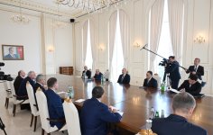 President Ilham Aliyev receives Secretary of Russian Federation Security Council (VIDEO/PHOTO)