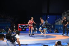 Azerbaijani wrestler Suleymanov advances to Paris 2024 semifinals (VIDEO/PHOTO)