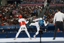 Paris-2024: Azərbaycan taekvondoçusu finalda (YENİLƏNİB) (FOTO)