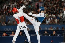 Paris-2024: Azərbaycan taekvondoçusu finalda (YENİLƏNİB) (FOTO)