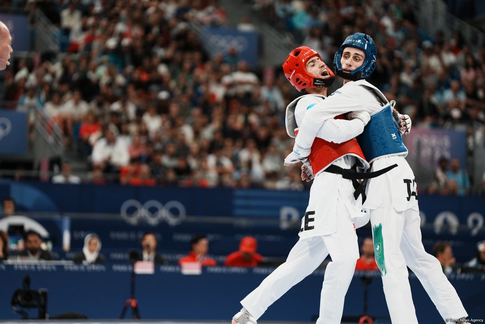 Paris-2024: Azərbaycan taekvondoçusu finalda (YENİLƏNİB) (FOTO)