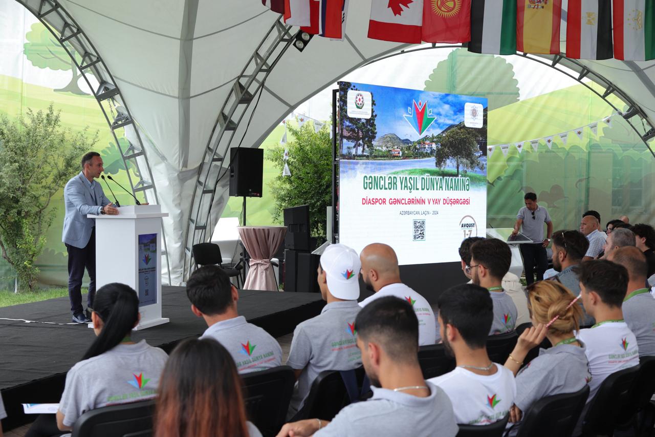 Azerbaijan's Lachin holds closing ceremony of 5th Summer Camp of Diaspora Youth (PHOTO)