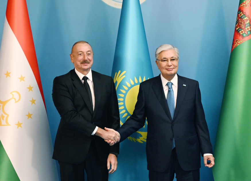 President Ilham Aliyev addresses meeting of Heads of State of Central Asia and Republic of Azerbaijan in Astana (VIDEO/PHOTO)