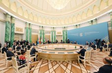 President Ilham Aliyev addresses meeting of Heads of State of Central Asia and Republic of Azerbaijan in Astana (VIDEO/PHOTO)