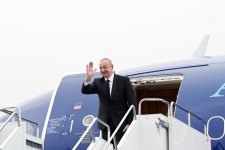 President Ilham Aliyev concludes his visit to Kazakhstan (PHOTO)