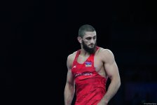 Azerbaijani wrestler Magomedov advances to 1/4 finals at Paris Olympics (PHOTO)