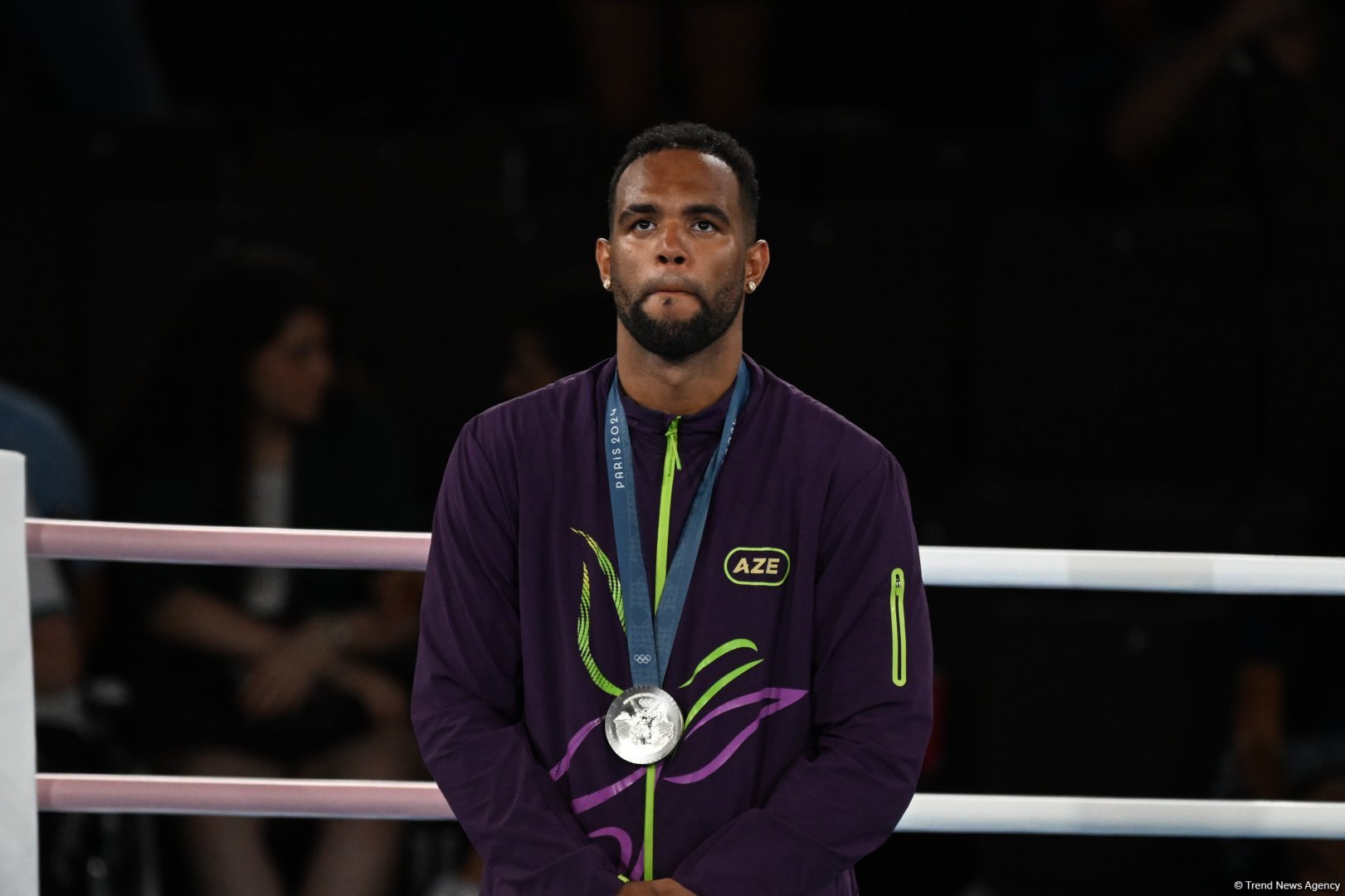 Azerbaijani boxer Alfonso Dominguez wins silver medal at Paris Olympics (PHOTO)