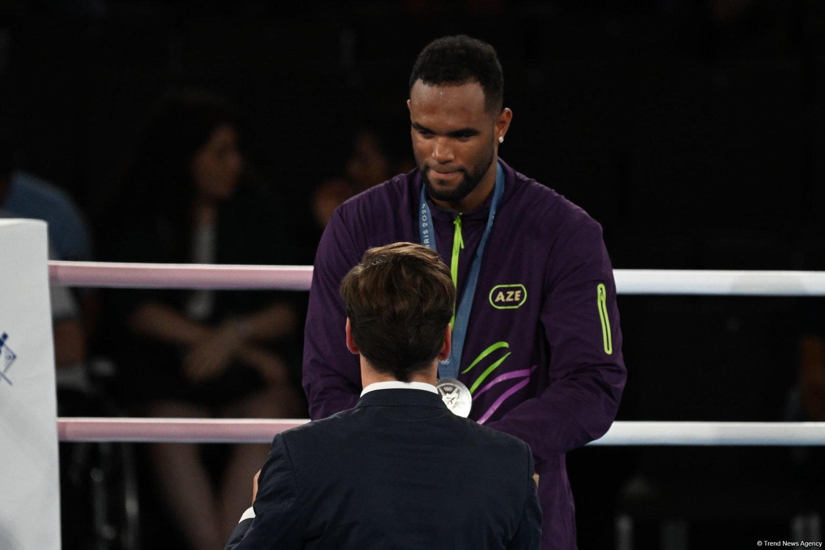 Azerbaijani boxer Alfonso Dominguez wins silver medal at Paris Olympics (PHOTO)