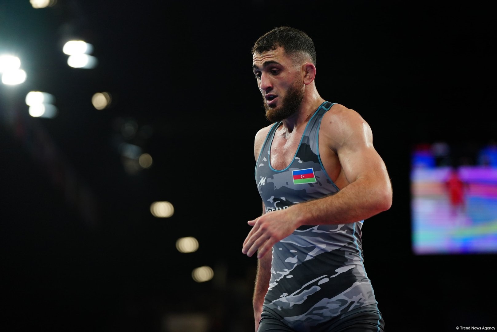 Another Azerbaijani wrestler's Olympic run continues with quarterfinal berth (PHOTO)