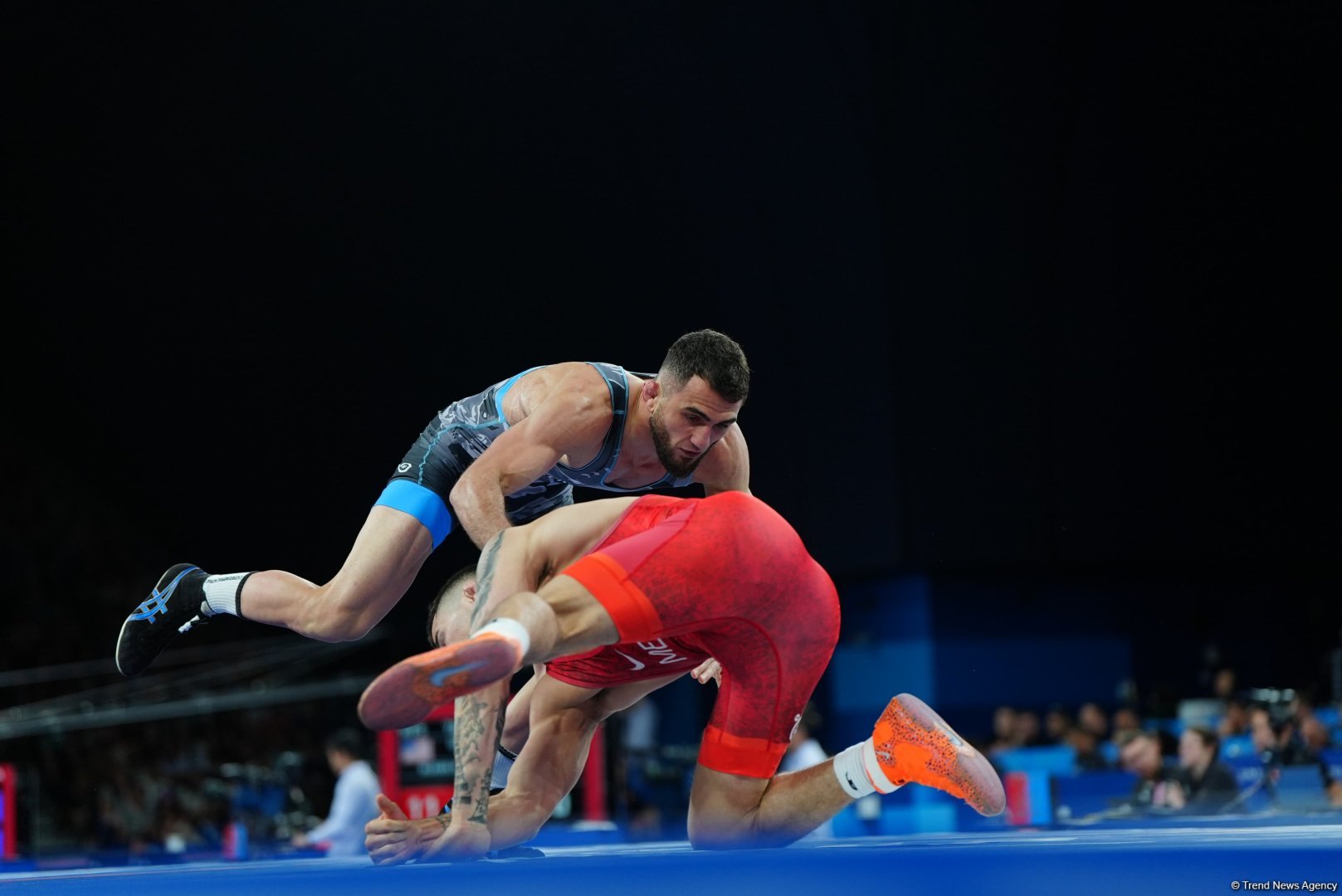 Another Azerbaijani wrestler's Olympic run continues with quarterfinal berth (PHOTO)