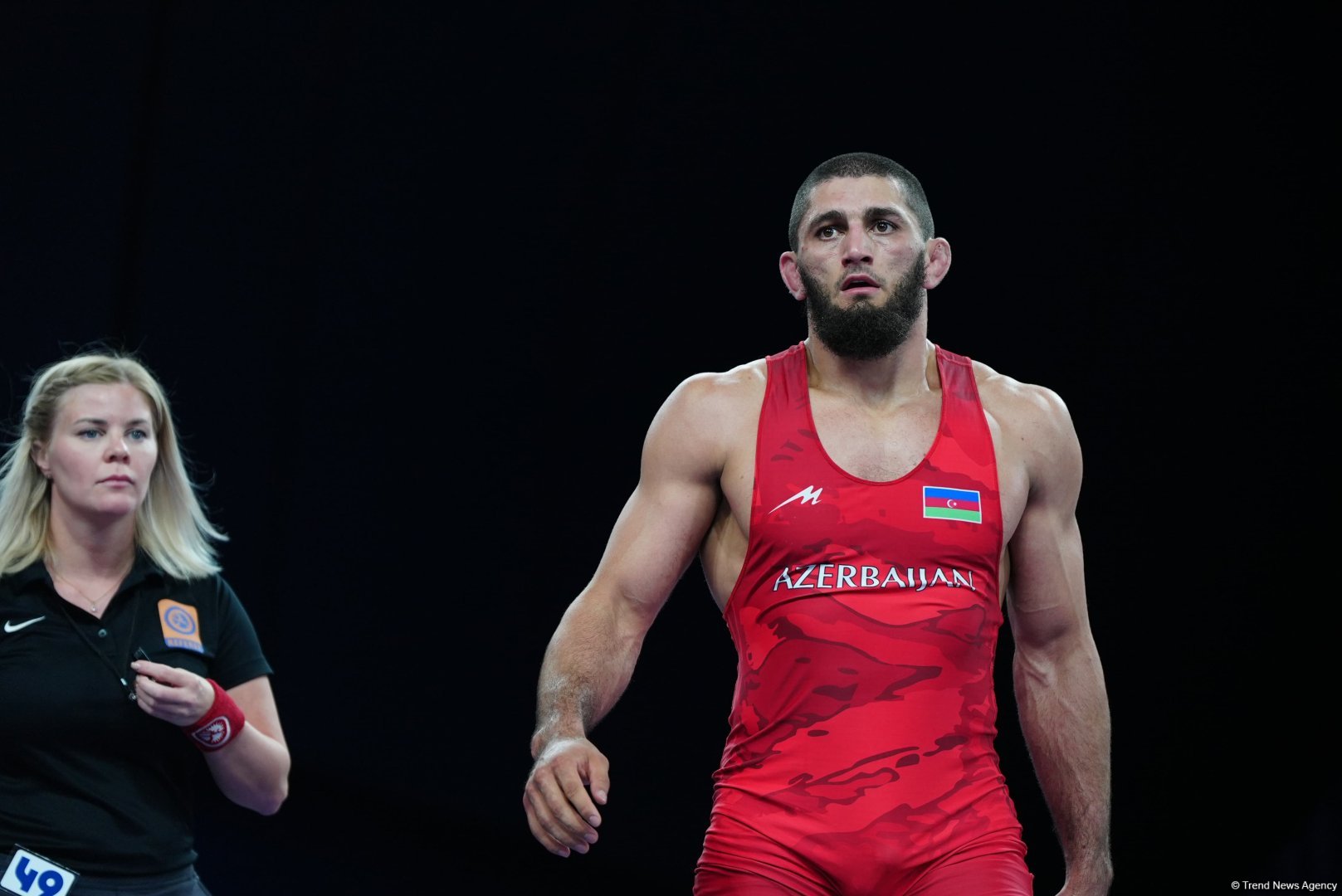 Azerbaijani wrestler Magomedov advances to 1/4 finals at Paris Olympics (PHOTO)