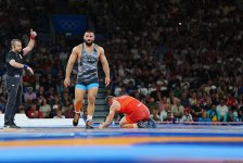 Azerbaijani wrestler secures Olympic bronze (PHOTO)