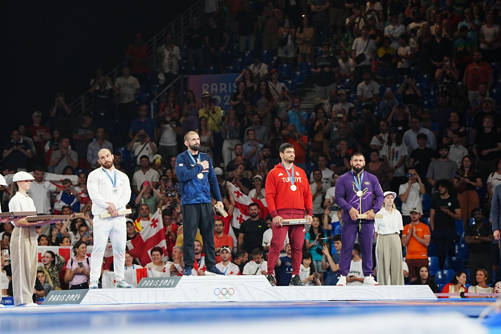 Giorgi Meşvildişvili bürünc medal qazandı (FOTO)