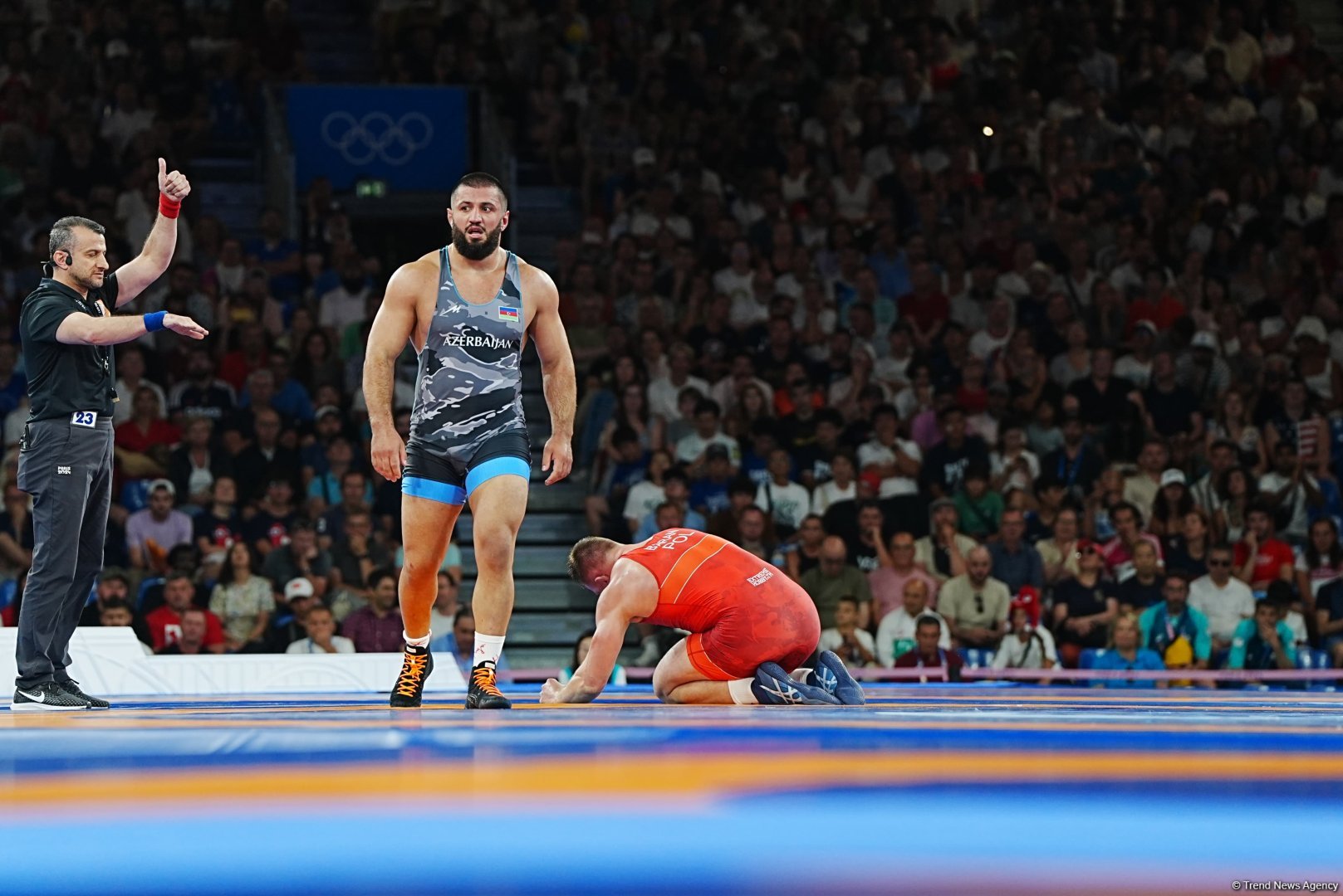 Azerbaijani wrestler secures Olympic bronze (PHOTO)