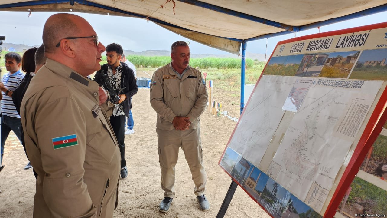 Azerbaijan's Lachin hosts meeting of working group on mine and unexploded ordnance clearance (PHOTO)