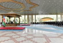 Tashkent hosts official welcome ceremony for President Ilham Aliyev (PHOTO/VIDEO)