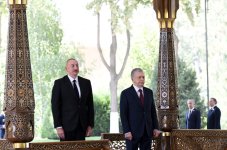 Tashkent hosts official welcome ceremony for President Ilham Aliyev (PHOTO/VIDEO)