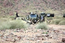 Azerbaijani army chief of general staff watches Altyn Kyran-2024 tactical drill (PHOTO)