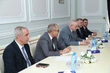 Azerbaijani CEC chair meets with Organization of Turkic States delegation (PHOTO)