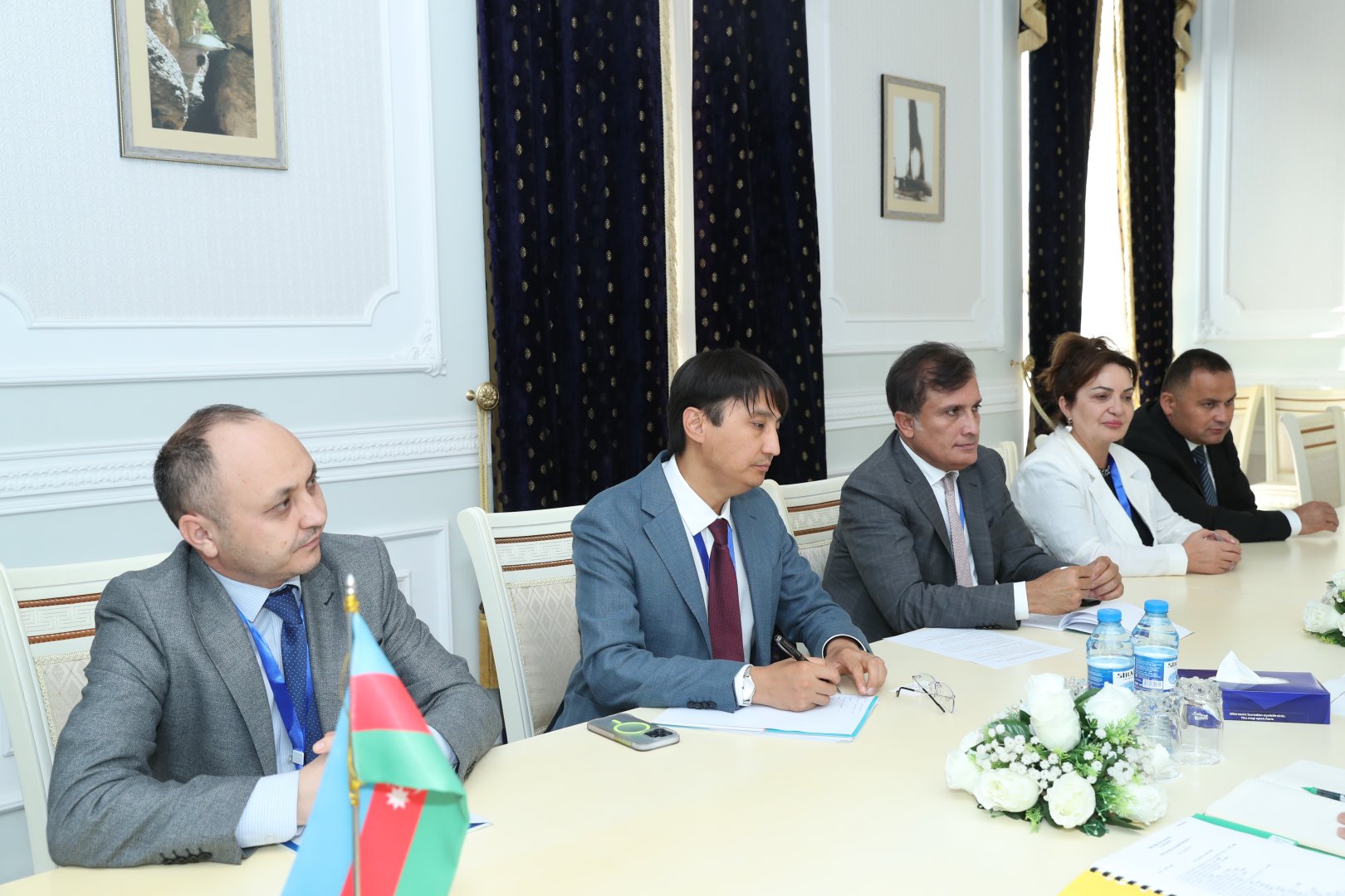 Azerbaijani CEC chair meets with Organization of Turkic States delegation (PHOTO)