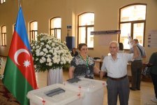 Azerbaijan's parliamentary election sees high voter turnout from very beginning (PHOTO)