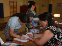 Azerbaijan's parliamentary election sees high voter turnout from very beginning (PHOTO)