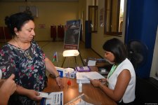 Azerbaijan's parliamentary election sees high voter turnout from very beginning (PHOTO)