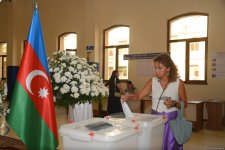 Azerbaijan's parliamentary election sees high voter turnout from very beginning (PHOTO)