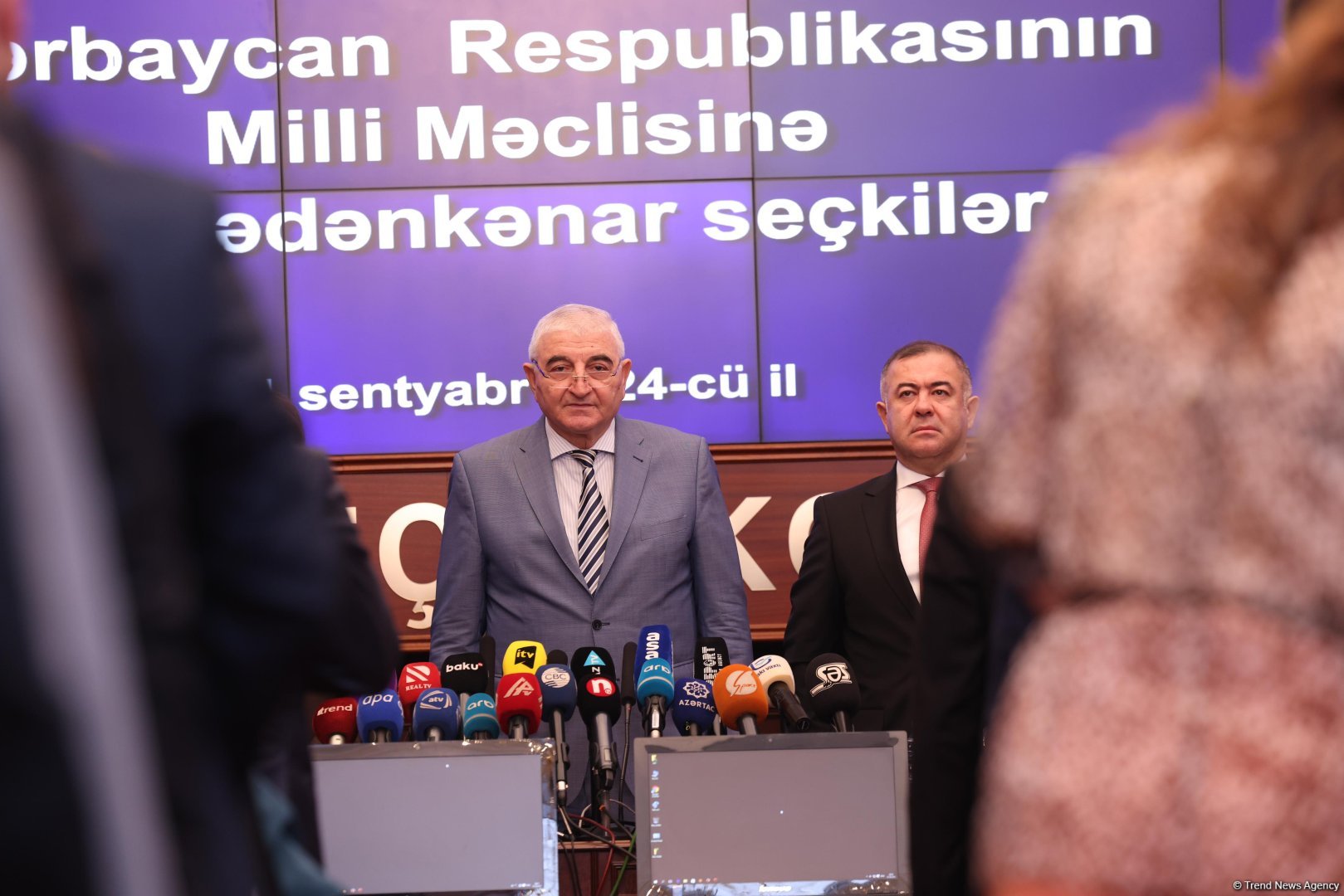 Int'l media representatives monitor parliamentary election in Azerbaijan